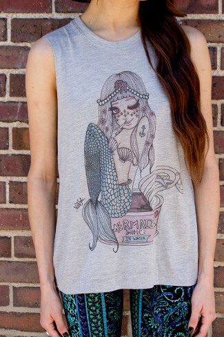 Mermaid Muscle Tee