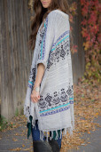 Pacific Fringe Poncho
