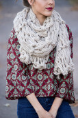 Aporta Glacier Scarf Taupe