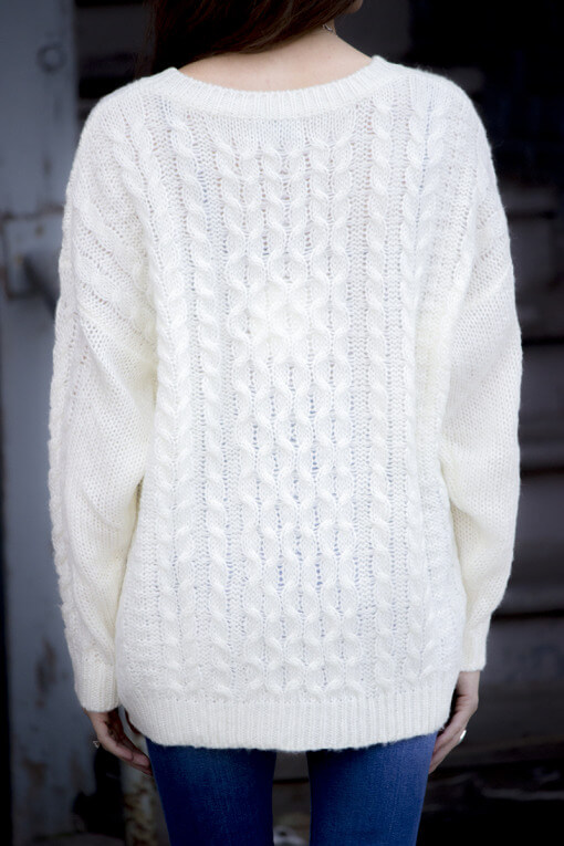 Snowflake Knit Sweater