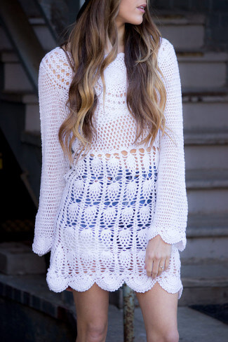 La Boheme Crochet Dress