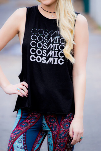 Black Salt Cosmic Tank