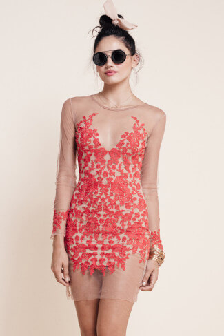 For Love and Lemons Luau Mini Dress