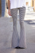 Ella Striped Bell Bottoms