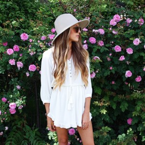 White Castaway Playdress