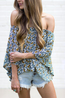 Garden Off Shoulder Blouse