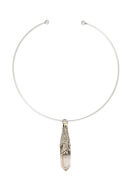 the ailani quartz choker by vanessa mooney