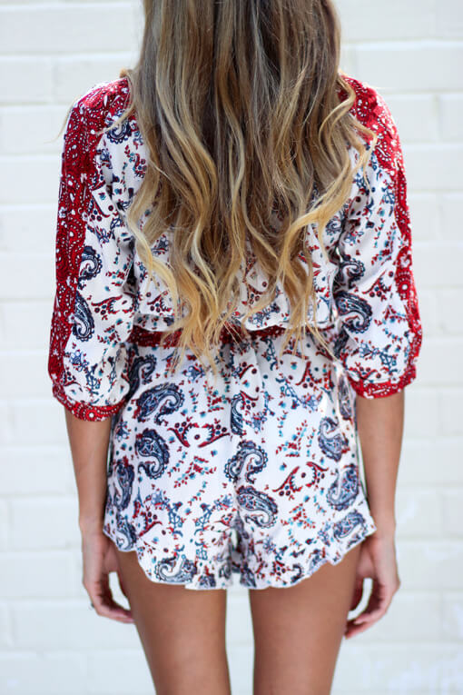 on the road romper