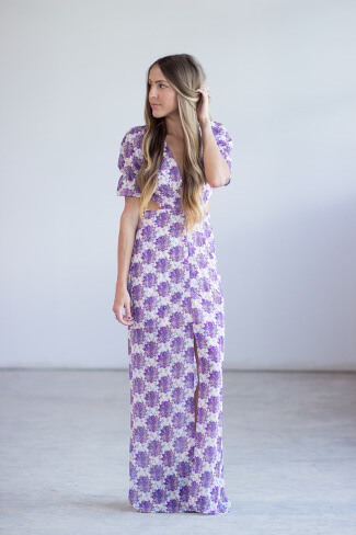 For Love and Lemons Clover Maxi Dress