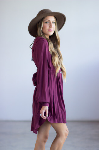 Whiplash Smock Dress