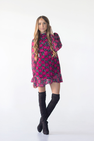 for-love-and-lemons-clover-mini-dress