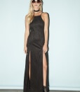 Blake Suede Maxi Dress